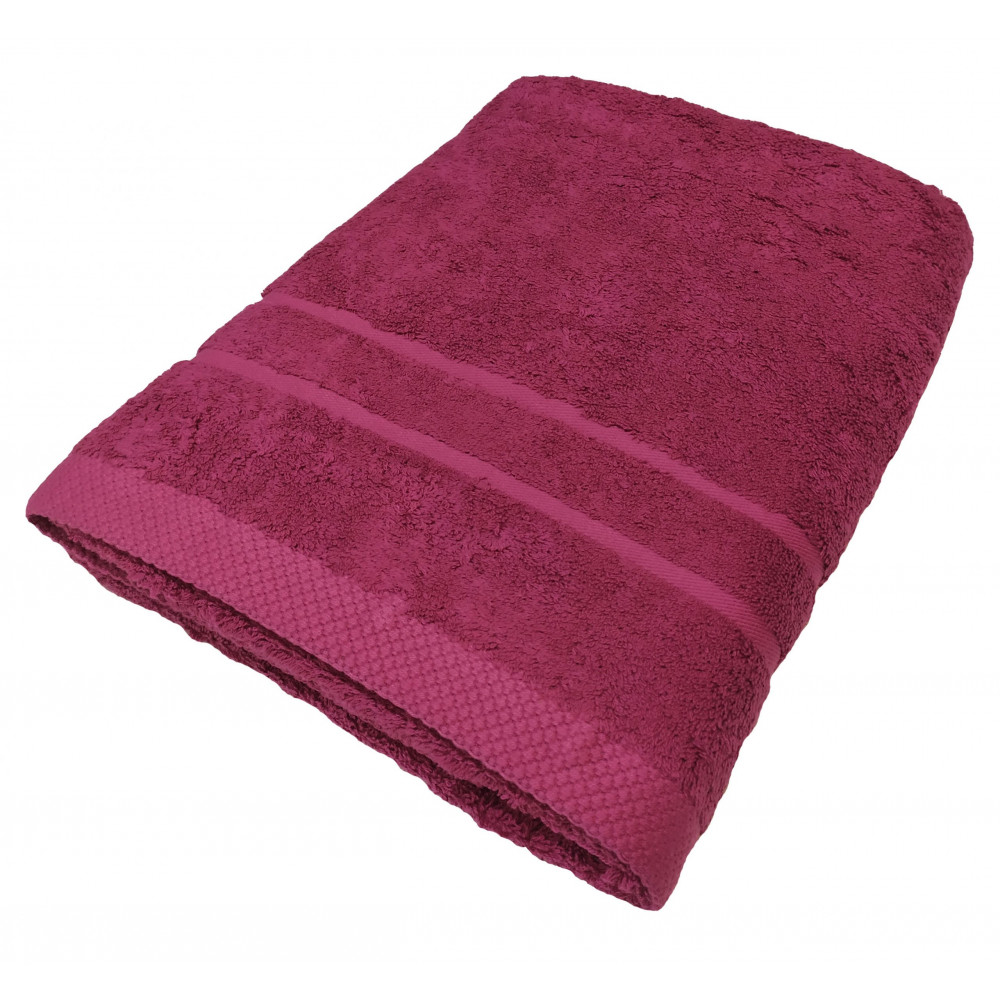 1 Πετσέτα Πισίνας Cotton 100% 600gr/m2 80x145Χρώμα: CherryΣύνθεση: COTTON 100%