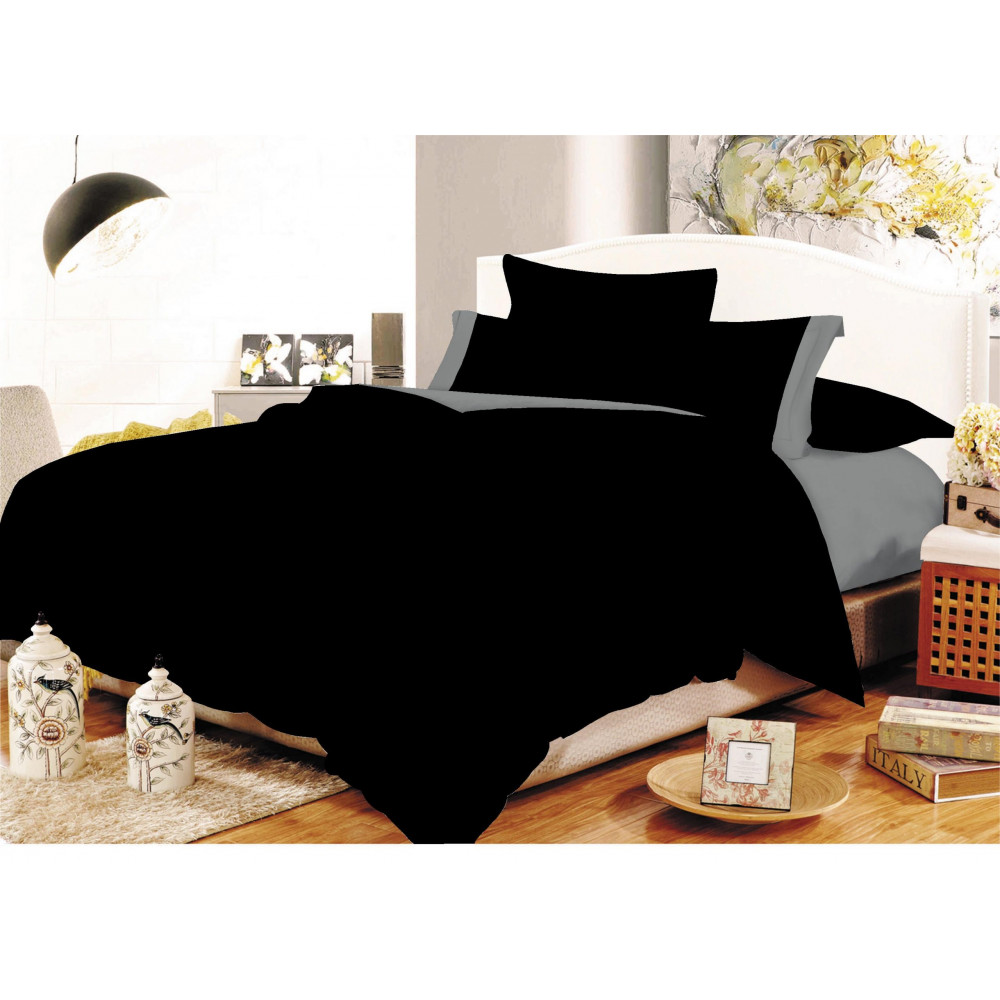 1 σεντόνι μονόχρωμο με φάσα 160Χ240 & 1 σεντόνι μονόχρωμο με λάστιχο 100X200+20 & 1 μαξιλαροθήκη 50Χ70 μονόχρωμη με φάσα