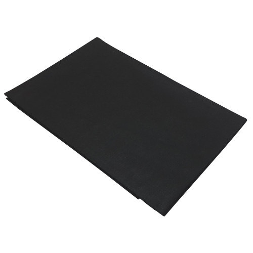 Ζεύγος μαξιλαροθήκες ΚΟΜΒΟΣ Μαύρες μονόχρωμες 50x70