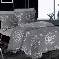 Σετ Πάπλωμα Le Blanc Premium Μονό  Night Lotus  Grey 160Χ240