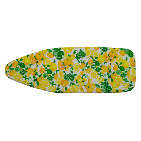 Σιδερόπανο ΚΟΜΒΟΣ  Polycotton με επένδυση αφρολέξ 140Χ50 Lemons & Oranges