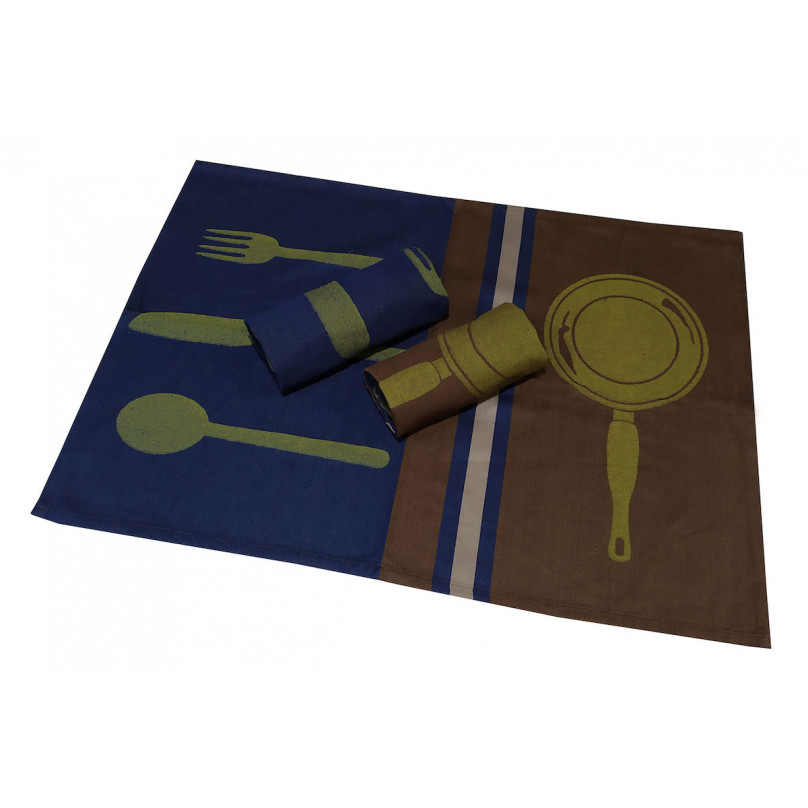 3 Ποτηρόπανα πικέ 100% Cotton 50x70