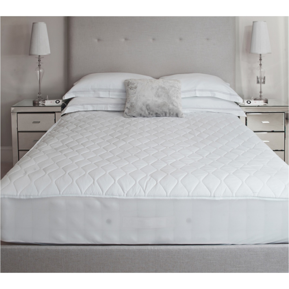 1 επίστρωμα καπιτονέ βαμβακερό 100% διπλό 160x200+30 με περιμετρική φούστα