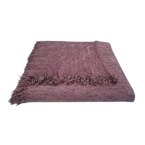 Ριχτάρι ΚΟΜΒΟΣ Σενίλ 2θ 180x240 Μονόχρωμο Lilac