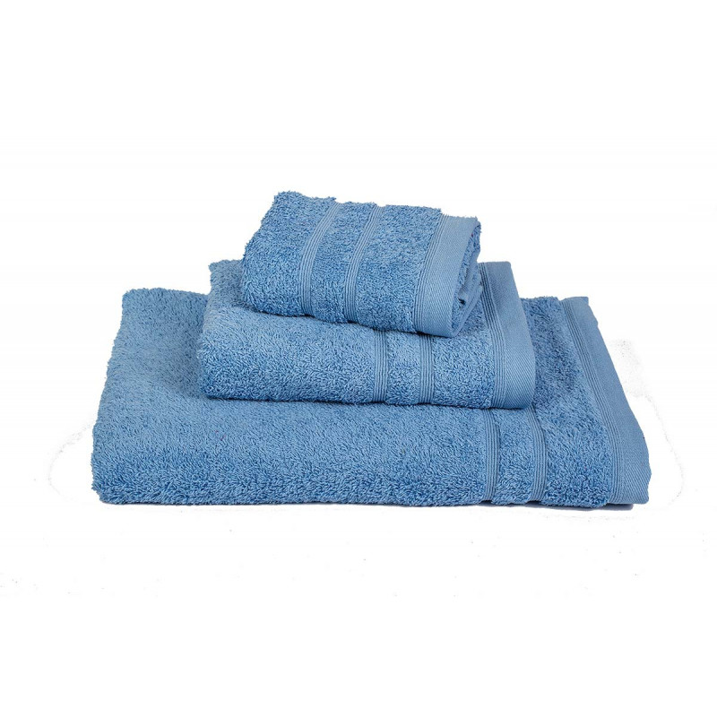 1 μονόχρωμη πετσέτα προσώπου 50Χ90 - Πεννιέ 500γρ/μ2