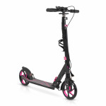 Αναδιπλούμενο αλουμινένιο kick scooter με πίσω δισκόφρενο.