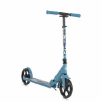 Η φωτογραφία δείχνει Byox Scooter Monster Blue Πτυσσόμενο σκούτερ αλουμινίου με τροχούς PU 200x30 mm.
