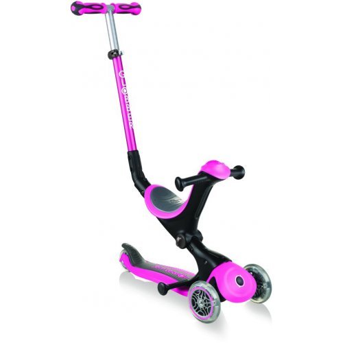 Globber Scooter Go-Up Deluxe Deep Pink 644-110