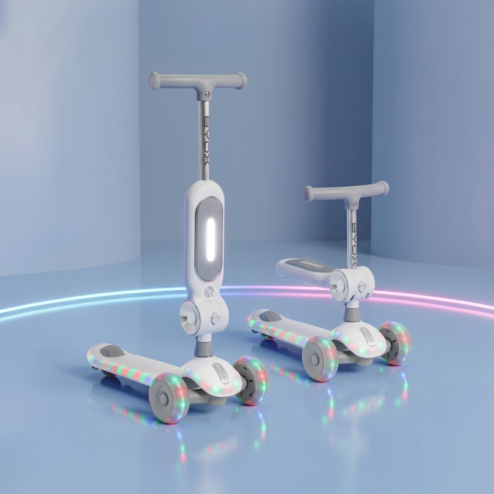 Το Scooter 2in1 StreetPro της Byox έχει σχεδιαστεί για να μετατρέπει κάθε βόλτα σε μια ακόμα πιο ευχάριστη εμπειρία.