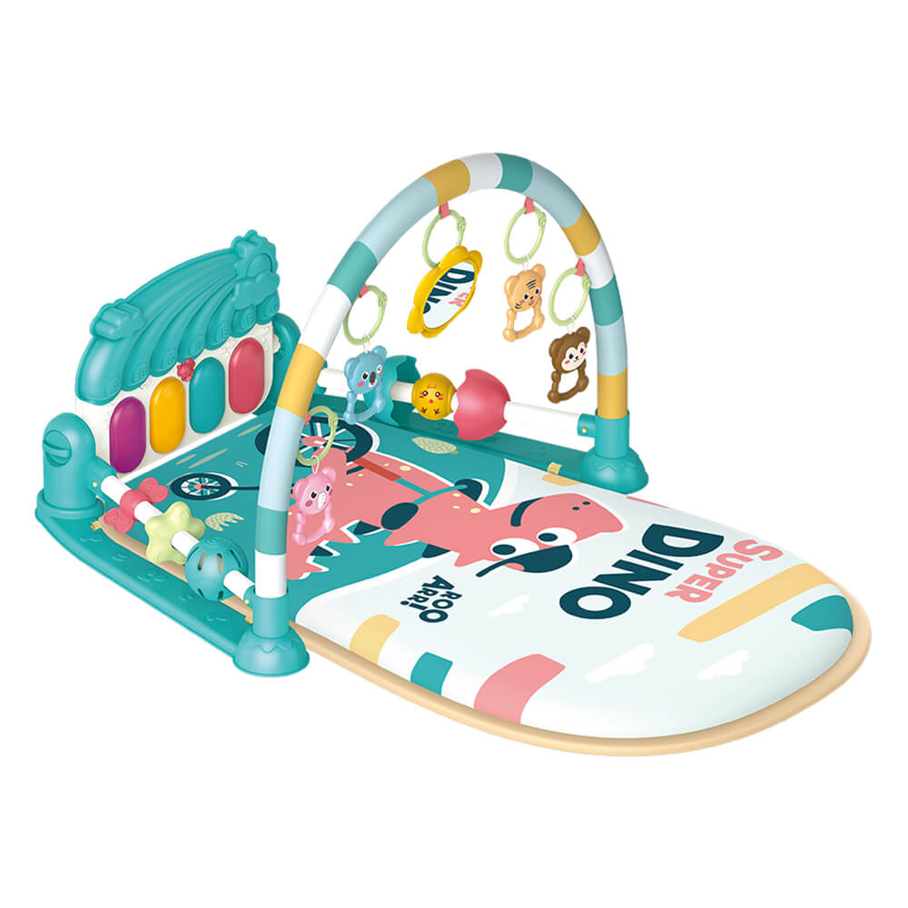 Η φωτογραφία δείχνει Μουσικοί εν δράσει! Το καινούργιο γυμναστήριο Dino της&nbsp; Bebe Stars είναι ιδανικό, καθώς χρησιμοποιείται από τη γέννηση του μωρού σας και όσο μεγαλώνει.