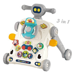 BEBE STARS ΠΕΡΠΑΤΟΥΡΑ ΔΡΑΣΤΗΡΙΟΤΗΤΩΝ ROBBIE 3 IN 1 GREY 4244