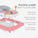 Η φωτογραφία δείχνει KIKKA BOO ΒΡΕΦΙΚΗ ΣΤΡΑΤΑ MISTY PINK 2023.