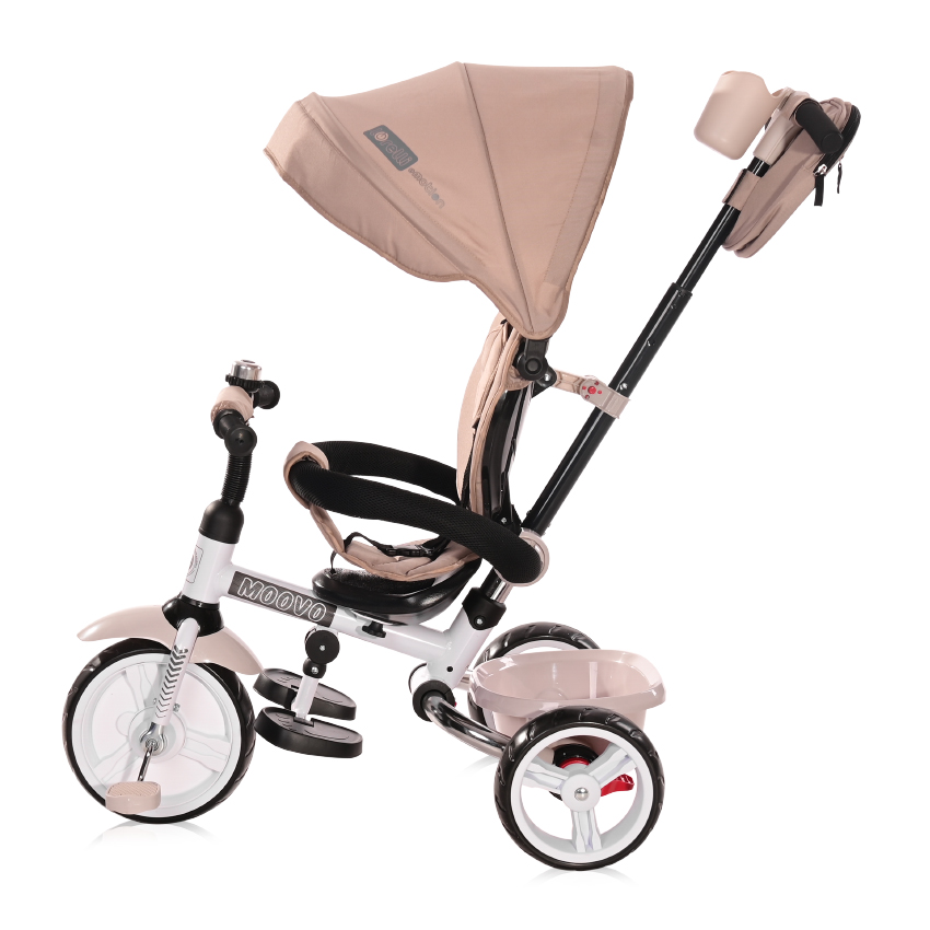 Τρίκυκλο πτυσσόμενο ποδηλατάκι της εταιρείας Lorelli με συμπαγείς τροχούς και μεταλλικές ζάντες.