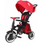 Qplay Rito Plus Eva Αναδιπλούμενο Τρίκυκλο Ποδηλατάκι 10 - 72 μηνών BlackΤρίκυκλο ποδήλατο που ακολουθεί την ανάπτυξη του παιδιού από 10 έως 72 μηνώνΡυθμιζόμενο καθ’ ύψος τιμόνι γονέαΑναδιπλούμενο – αφαιρούμενο σκίαστρο με UV προστασία UPF 50+Πλάτη καθίσματος με 2 θέσεις ανάκλισης για άνετη βόλταΜαλ