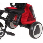 Qplay Rito Plus Eva Αναδιπλούμενο Τρίκυκλο Ποδηλατάκι 10 - 72 μηνών BlackΤρίκυκλο ποδήλατο που ακολουθεί την ανάπτυξη του παιδιού από 10 έως 72 μηνώνΡυθμιζόμενο καθ’ ύψος τιμόνι γονέαΑναδιπλούμενο – αφαιρούμενο σκίαστρο με UV προστασία UPF 50+Πλάτη καθίσματος με 2 θέσεις ανάκλισης για άνετη βόλταΜαλ