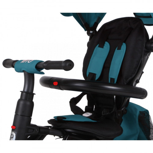 Qplay ΤΡΙΚΥΚΛΟ ΠΤΥΣΣΟΜΕΝΟ ΠΟΔΗΛΑΤΟ RITO PLUS EVA WHEELS PETROL 5061047480113