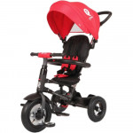 Qplay Rito Air Αναδιπλούμενο Τρίκυκλο Ποδηλατάκι 10 - 72 μηνών BlackΤρίκυκλο ποδήλατο που ακολουθεί την ανάπτυξη του παιδιού από 10 έως 72 μηνώνΡυθμιζόμενο καθ’ ύψος τιμόνι γονέαΑναδιπλούμενο – αφαιρούμενο σκίαστρο με UV προστασία UPF 50+Πλάτη καθίσματος με 2 θέσεις ανάκλισης για άνετη βόλταΜαλακό μ