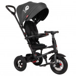 Qplay Rito Air Αναδιπλούμενο Τρίκυκλο Ποδηλατάκι 10 - 72 μηνών BlackΤρίκυκλο ποδήλατο που ακολουθεί την ανάπτυξη του παιδιού από 10 έως 72 μηνώνΡυθμιζόμενο καθ’ ύψος τιμόνι γονέαΑναδιπλούμενο – αφαιρούμενο σκίαστρο με UV προστασία UPF 50+Πλάτη καθίσματος με 2 θέσεις ανάκλισης για άνετη βόλταΜαλακό μ