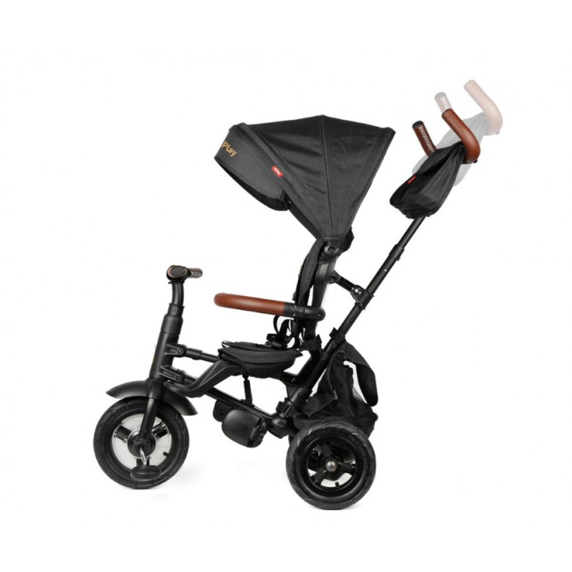 Qplay&nbsp;Rito Deluxe Air&nbsp;Αναδιπλούμενο Τρίκυκλο Ποδηλατάκι 10 - 72 μηνών BlackΈλεγχος τιμονιού από το γονέαΛειτουργία ελεύθερου τροχούΛειτουργία ελεύθερης λαβής τιμονιούΖώνη ασφαλείας 5 σημείων με επένδυσηΆνετο κάθισμα με ρύθμιση πλάτης σε δύο στάδιαΕπιπλέον υποστήριξη ρύθμισης πλάτης – προστ