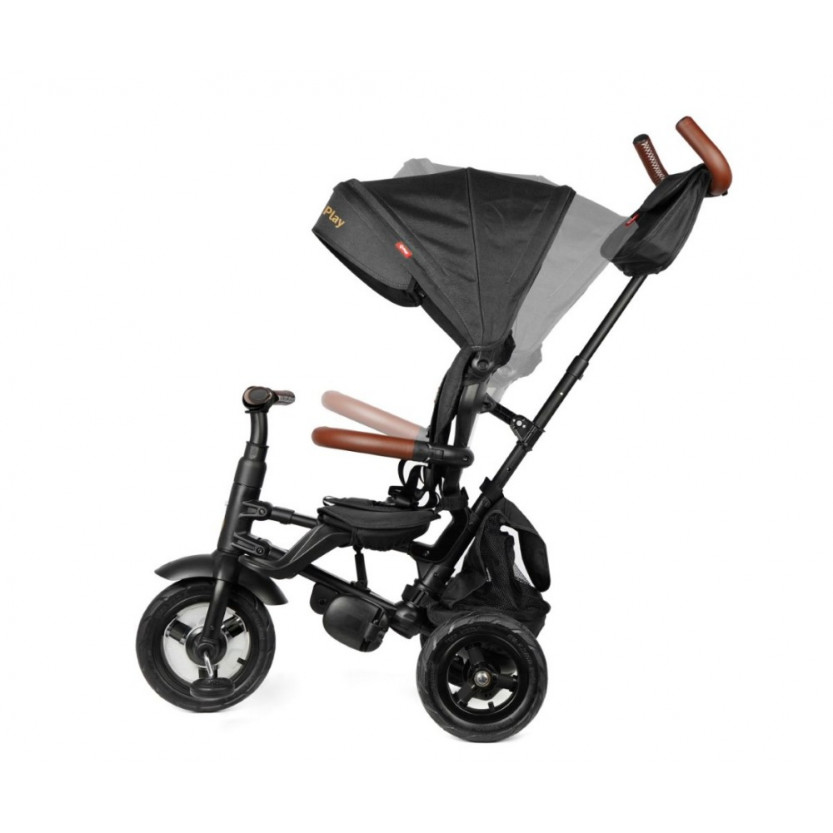 Qplay&nbsp;Rito Deluxe Air&nbsp;Αναδιπλούμενο Τρίκυκλο Ποδηλατάκι 10 - 72 μηνών BlackΈλεγχος τιμονιού από το γονέαΛειτουργία ελεύθερου τροχούΛειτουργία ελεύθερης λαβής τιμονιούΖώνη ασφαλείας 5 σημείων με επένδυσηΆνετο κάθισμα με ρύθμιση πλάτης σε δύο στάδιαΕπιπλέον υποστήριξη ρύθμισης πλάτης – προστ
