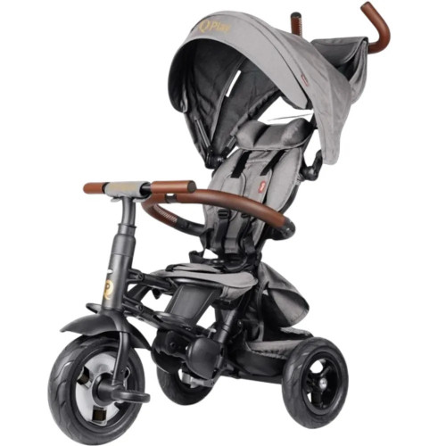 Qplay ΤΡΙΚΥΚΛΟ ΠΤΥΣΣΟΜΕΝΟ ΠΟΔΗΛΑΤΟ RITO DELUXE AIR GEL WHELLS GREY 5061047480281