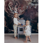 JABADABADO ΞΥΛΙΝΗ ΠΑΙΔΙΚΗ ΚΟΥΖΙΝΑ ΜΕ ΚΑΤΣΑΡΟΛΙΚΑ ΓΚΡΙ.