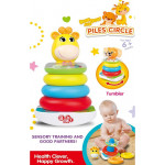 Moni Εκπαιδευτικοί κρίκοι Bear and Deer Rings 35785Κατάλληλο για παιδιά από 6 μηνών και άνω.