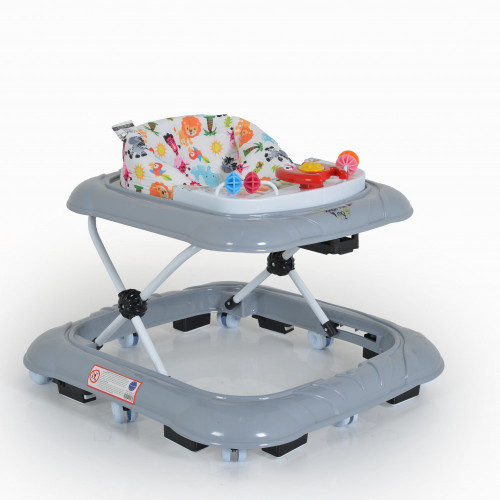 MONI ΣΤΡΑΤΑ ΠΕΡΠΑΤΟΥΡΑ JUNGLE FUN GREY (ΧΩΡΙΣ ΚΟΥΤΙ) 3800146244279