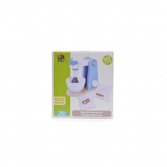 Παιδικό Ξύλινο Παιχνίδι Μιξερ της εταιρειας Moni.