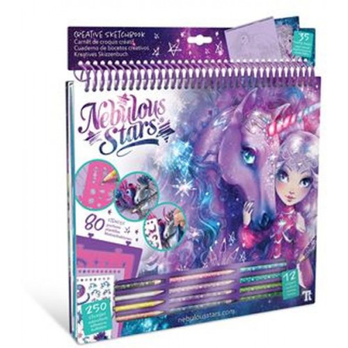 Nebulous Stars Creative Sketchbook Fantasy Horses Space 11371