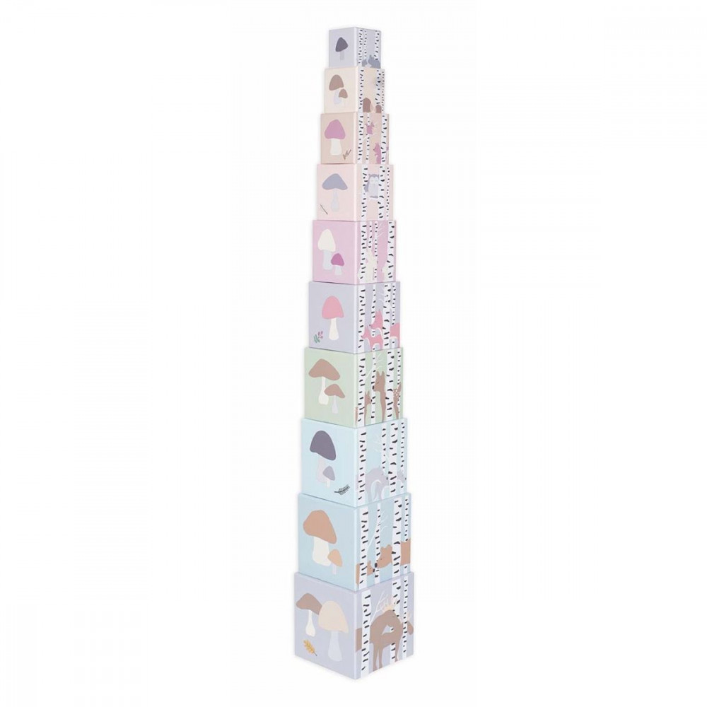 Οι αγαπημένοι σας εκπαιδευτικοί κύβοι για να στηβάζετε και να γκρεμίζετε όσες φορές θέλετε!Οι εκπαιδευτικοί κύβοι είναι ένα ιδανικό παιχνίδι για να εξασκήσουν τα παιδιά τις κινητικές τους δεξιότητες και να μάθουν τα νούμερα, τα χρώματα.