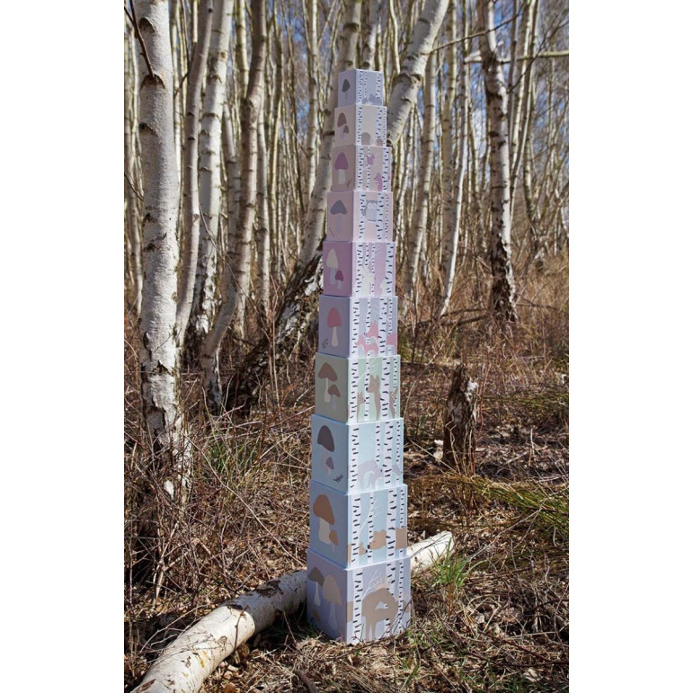 Οι αγαπημένοι σας εκπαιδευτικοί κύβοι για να στηβάζετε και να γκρεμίζετε όσες φορές θέλετε!Οι εκπαιδευτικοί κύβοι είναι ένα ιδανικό παιχνίδι για να εξασκήσουν τα παιδιά τις κινητικές τους δεξιότητες και να μάθουν τα νούμερα, τα χρώματα.