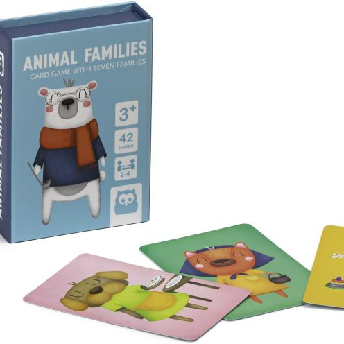 Eurekakids παιχνίδι με κάρτες Animals Family 68217023