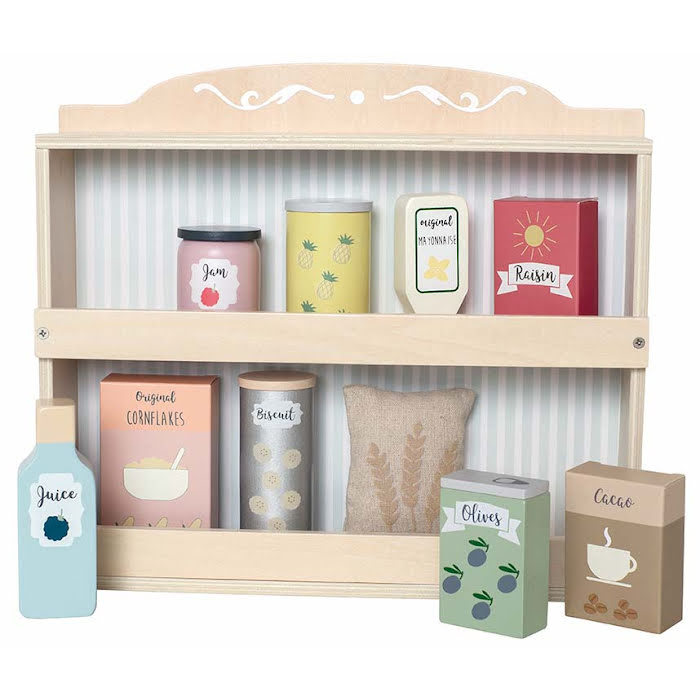 Ήρθε η στιγμή να ανοίξεις το δικό σου φανταστικό μανάβικο μαζί με την Jabadabado!Τώρα μπορείς εύκολα να φτιάξεις το πιο όμορφο μανάβικο της γειτονιάς από όπου όλοι θα έρχονται να ψωνίζουν!Τα παιχνίδια της Jabadabado είναι σχεδιασμένα ώστε να εξελίσσουν την φαντασία των παιδιών.