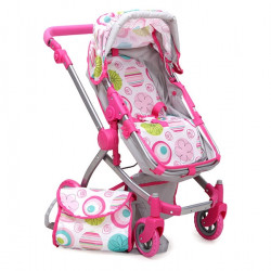 ΚΑΡΟΤΣΙ ΚΟΥΚΛΑΣ CANGAROO PINK ROSE 9651B ΡΟΖ 3800146256470