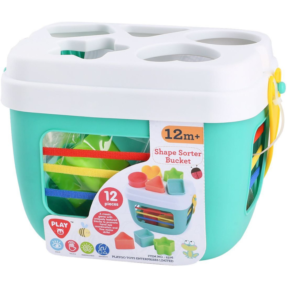 Playgo Σετ Bucket Shape Sorter (2376)