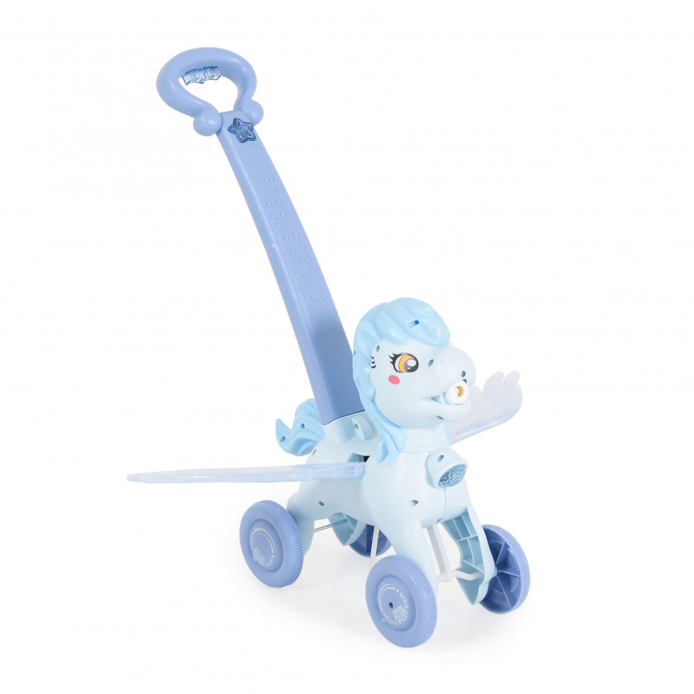 Πόνυ με μηχανισμό για φούσκες της εταιρείας Cangaroo.