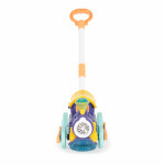 Η φωτογραφία δείχνει Τρένο με μηχανισμό για φούσκες της εταιρείας&nbsp;Cangaroo.