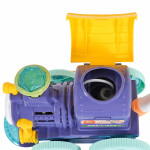 Η φωτογραφία δείχνει Τρένο με μηχανισμό για φούσκες της εταιρείας&nbsp;Cangaroo.