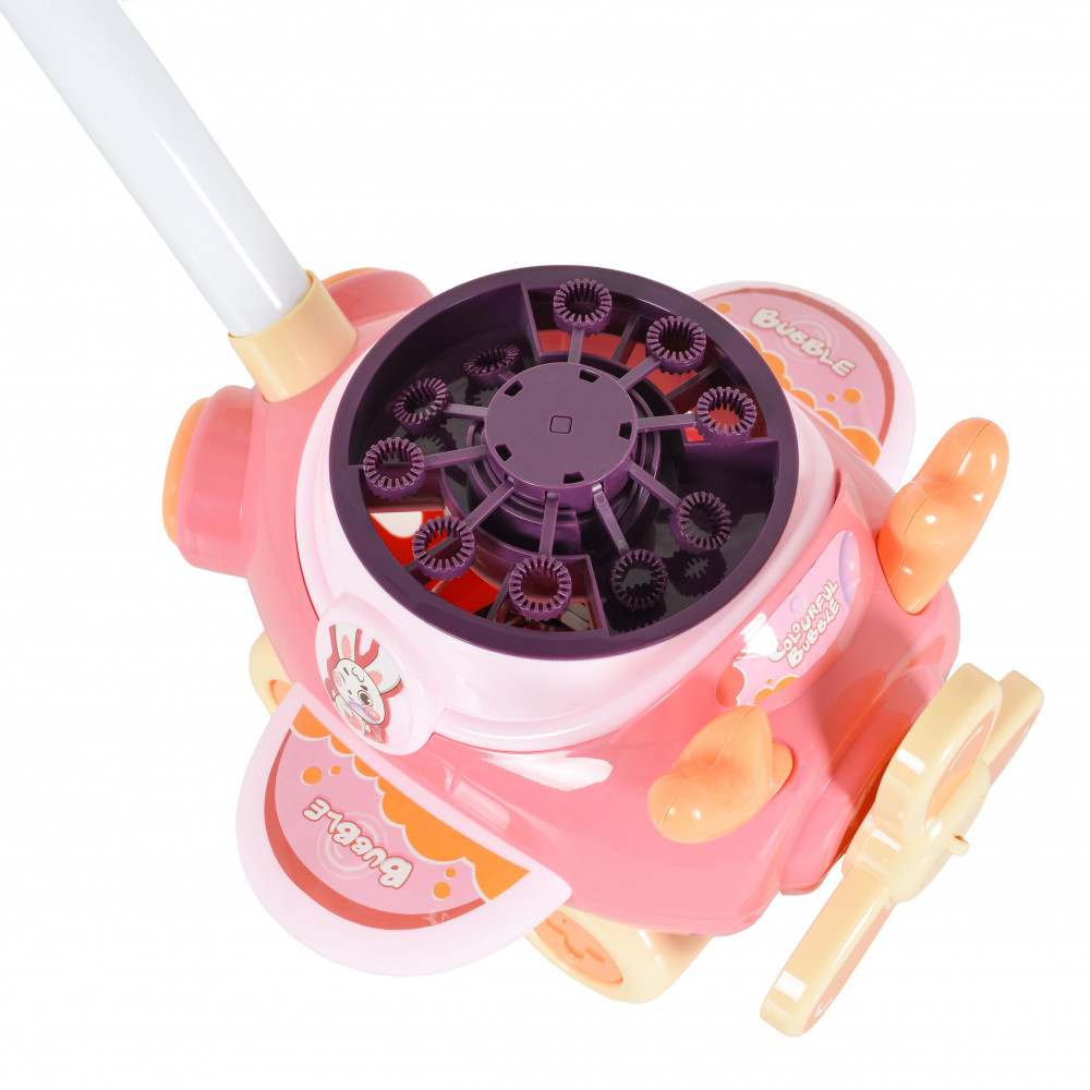 Η φωτογραφία δείχνει Αεροπλάνο με μηχανισμό για φούσκες της εταιρείας Cangaroo.