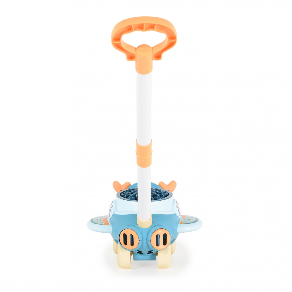 Η φωτογραφία δείχνει Αεροπλάνο με μηχανισμό για φούσκες της εταιρείας Cangaroo.