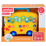 Η φωτογραφία δείχνει Winfun Λεωφορείο με ήχους ζώων Animal sounds busΛεωφορείο με αριθμούς και μελωδίεςΑριθμοι ταυτοποίησης από το 1 ως το 8.
