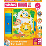 Winfun Το Βιβλιαράκι μου με Ζωάκια της Ζούγκλας Animal Friends Fun BookΒιβλιαράκι δραστηριοτήτων με 5 πολύχρωμες σελίδες.