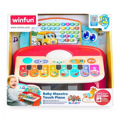 Winfun Μελωδικό Πιανάκι Baby Maestro Touch Piano (403291)