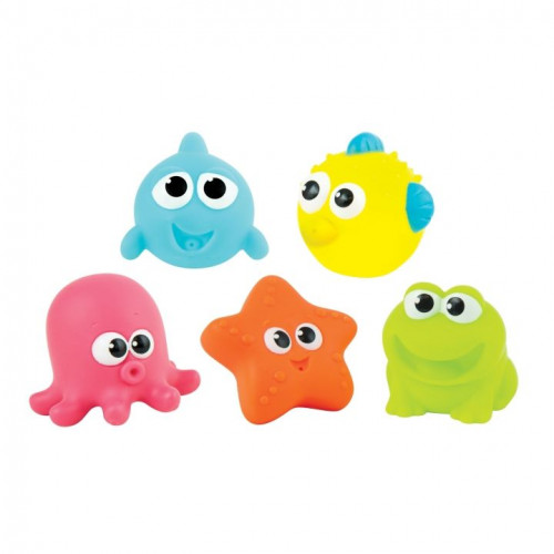 Winfun Ζωάκια Μπάνιου Σετ 5 τμχ-My Animal Pals (403302)