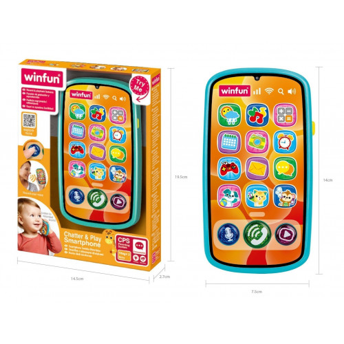 Winfun Παιδικό Smartphone Chatter and Play Smartphone (403314) 