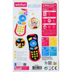 Winfun Τηλεχειριστήριο με Φώτα και Μουσική Light N’ Sound Remote ControlΤηλεχειριστήριο με φωτάκι,εύκολο στο κράτημα για μικρά χεράκια, ηχητικά εφέ και αστείες μελωδίες.