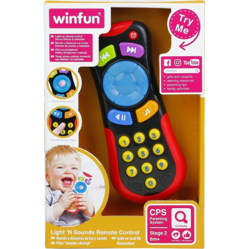 Winfun Τηλεχειριστήριο με Φώτα και Μουσική Light N’ Sound Remote Control (410112)