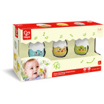 Hape Early Explorer Ξύλινη Κουδουνίστρα happy Hatchlings Wobble Rattles (E0124)