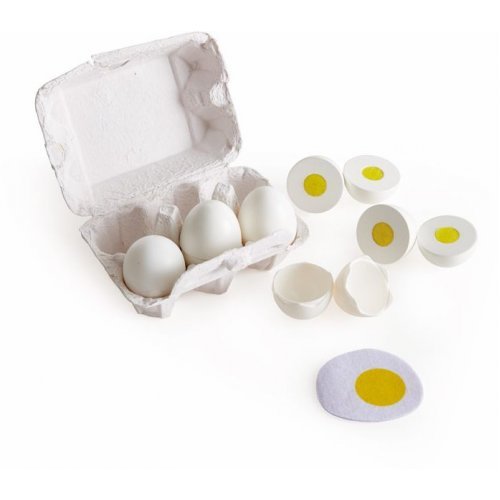 Hape Playfully Delicious Egg Carton - Συσκευασία Με Αυγά - 6Τεμ. E3156